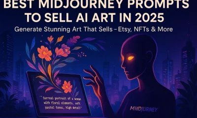 Best Midjourney Prompts to Create AI Art That Sells