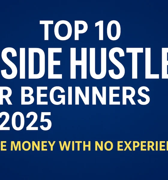 Top 10 AI Side Hustles for Beginners